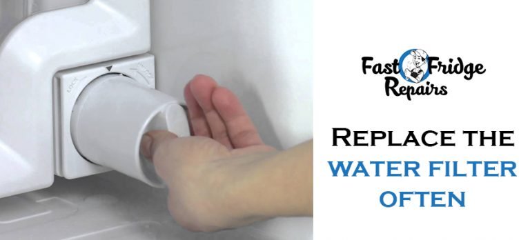 Replace the Water Filter Often