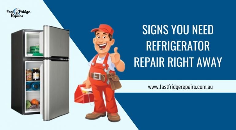 Refrigerator Repair Right Away