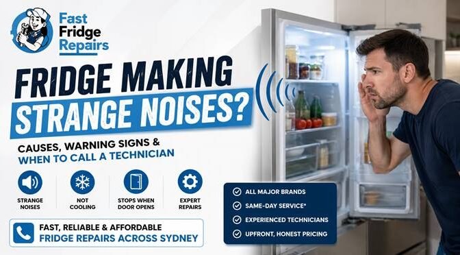 fridge making noises, causes and repairs