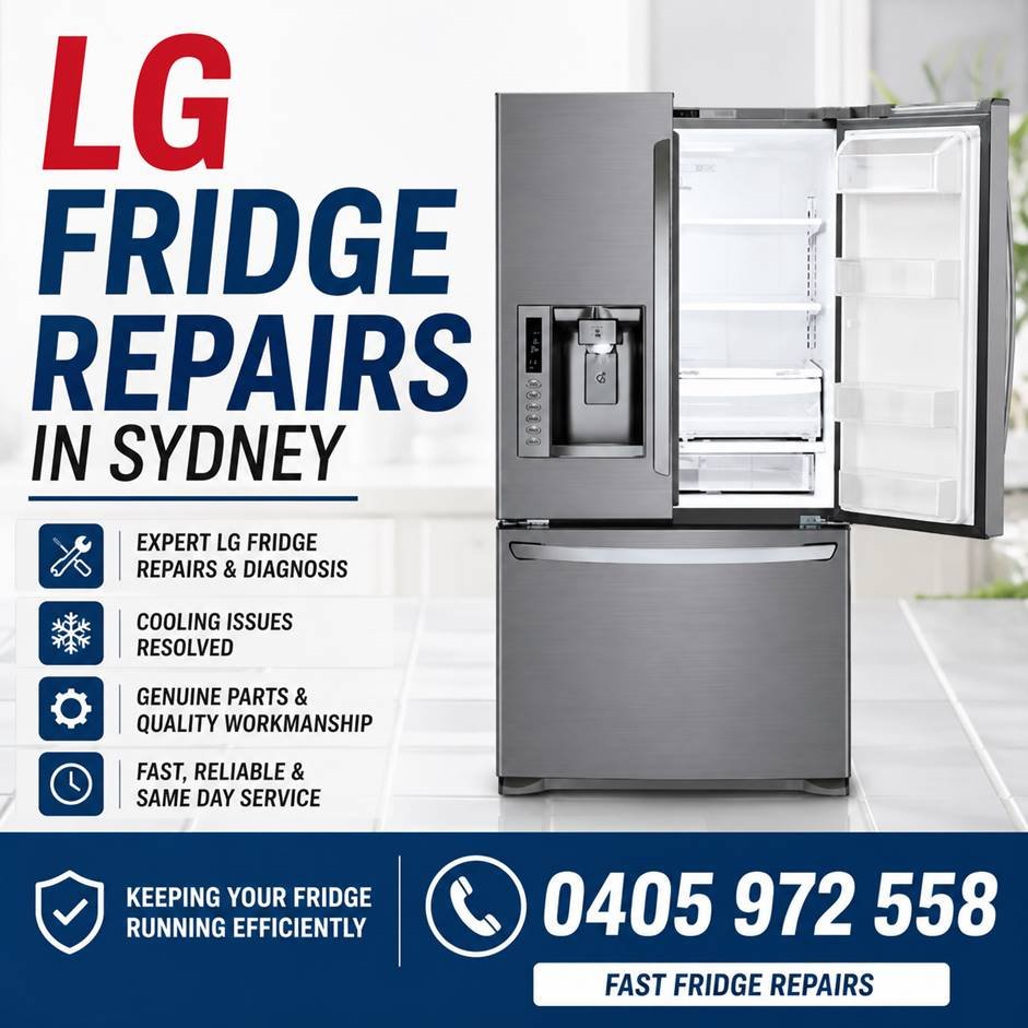 LG Fridge Repairs Sydney Licensed Technician Service