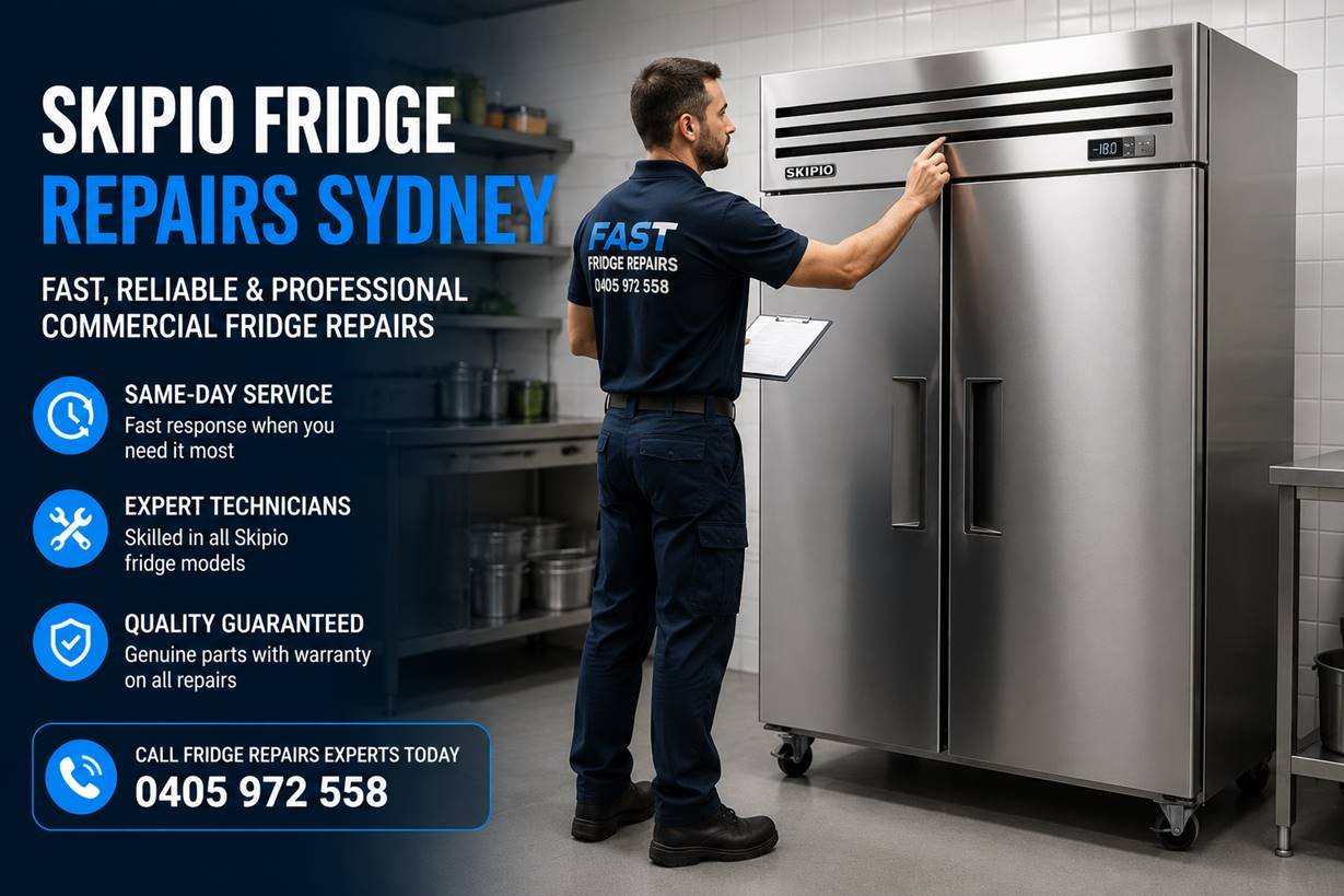 Skipio commercial fridge and refrigeration unit repairs in Sydney