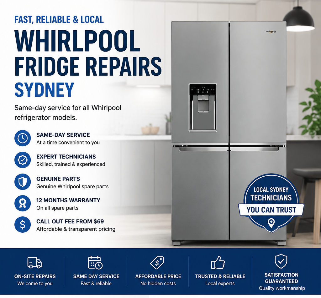 Professional Whirlpool Refrigerator Repair Service in Sydney