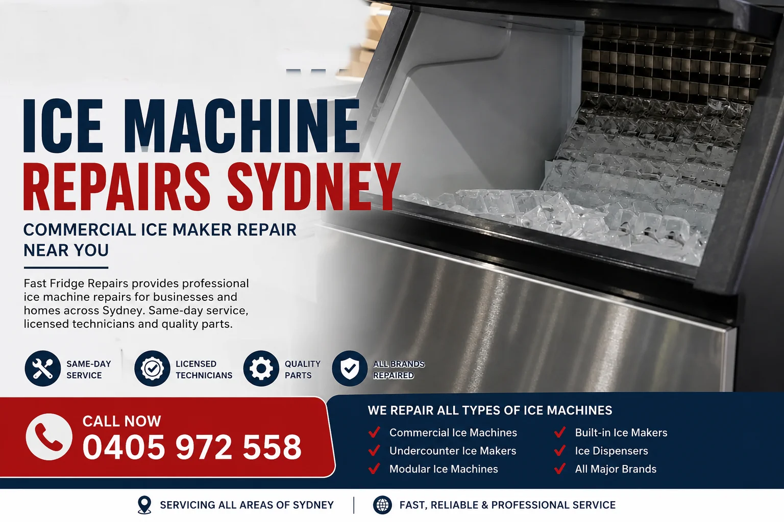 Ice Machine Repairs Sydney