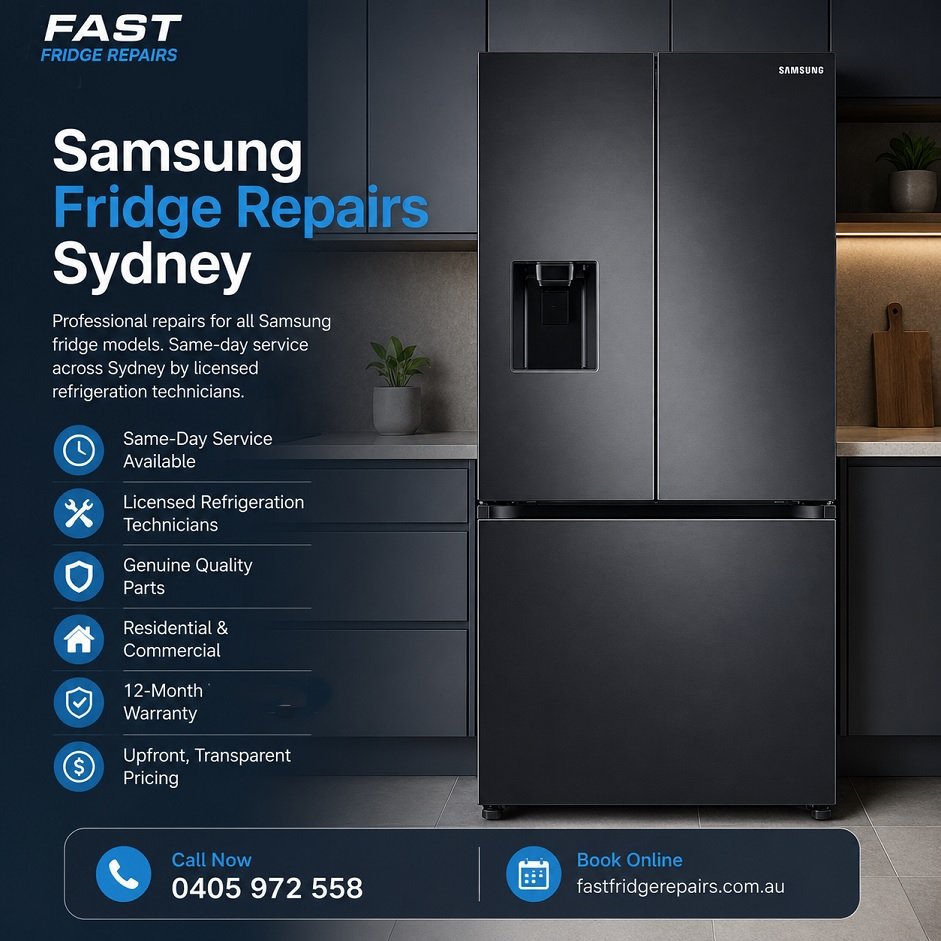 Samsung Fridge Repairs Sydney