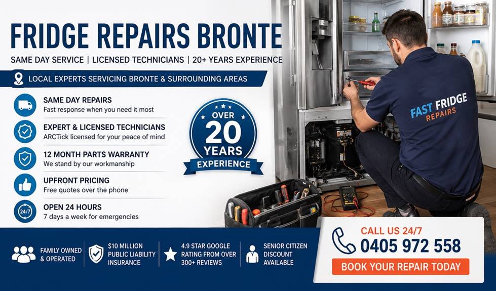 Fridge Repairs Bronte NSW