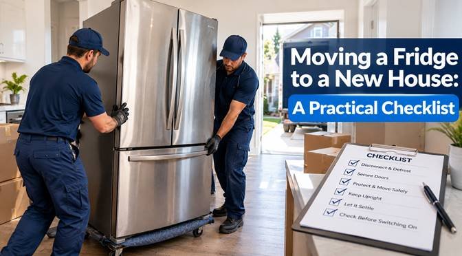 moving fridge to new house in sydney